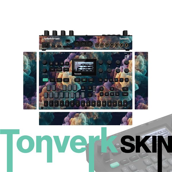 Etherean Rift vinyl skin for Elektron Tonverk