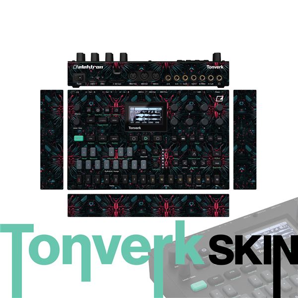 Phantom Hive vinyl skin for Elektron Tonverk