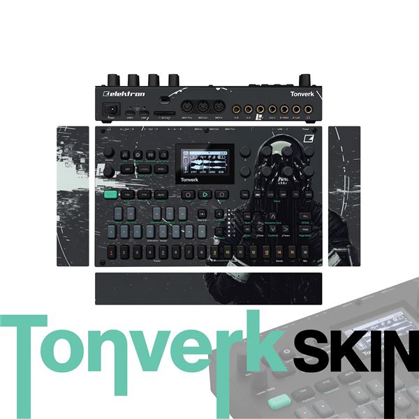 Void Reaper vinyl skin for Elektron Tonverk